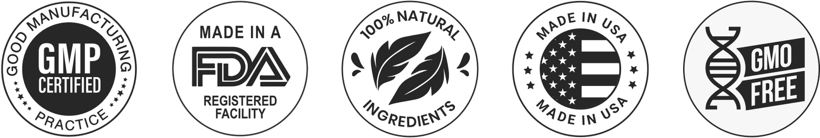 Certifications displayed on the official Pawbiotix page